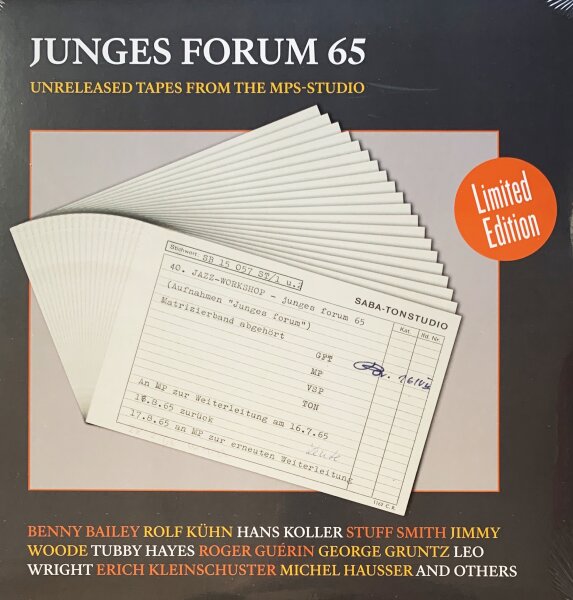 V.A. - Junges Forum 65 ?– Unreleased Tapes From The MPS-Studio [Vinyl LP]