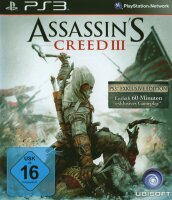 Assassins Creed 3 - Bonus Edition (100% uncut) [Sony PlayStation 3]