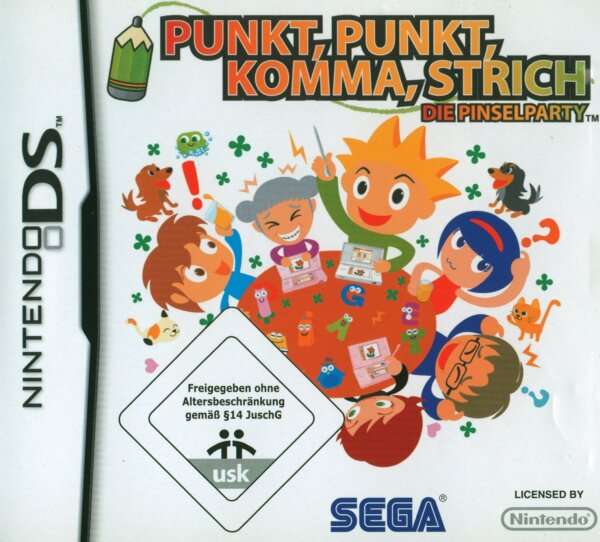 Punkt, Punkt, Komma, Strich - Die Pinselparty [Nintendo DS]