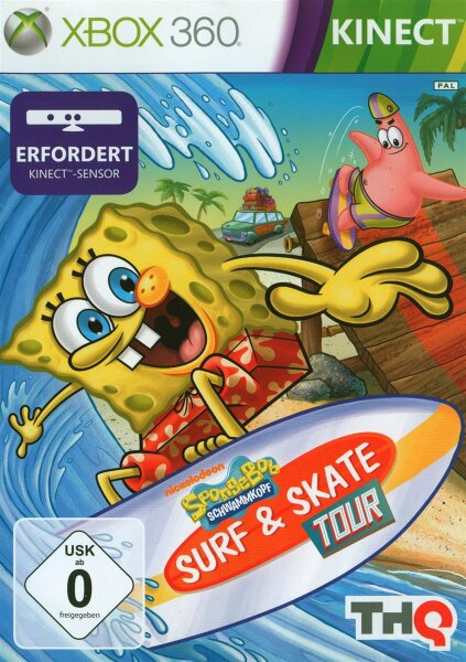 Sponge Bob Surf & Skate Tour [Microsoft Xbox 360]