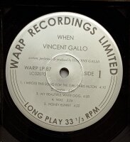 Vincent Gallo - When [Vinyl LP]