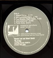 Thomas Leer & Robert Rental  - The Bridge [Vinyl LP]