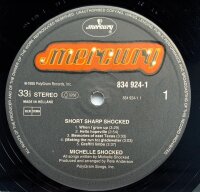 Michelle Shocked - Short Sharp Shocked [LP] | Mercury - 834 924-1 | Europe, 1988 | /EX