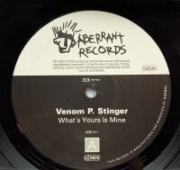 Venom P. Stinger - Whats Yours Is Mine [Vinyl LP]