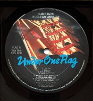 Nuclear Assault - Game Over [LP] | Under One Flag - FLAG 5 | UK, 1986 | /EX