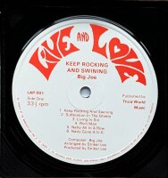 Big Joe - Keep Rocking And Swinging [Vinyl LP]