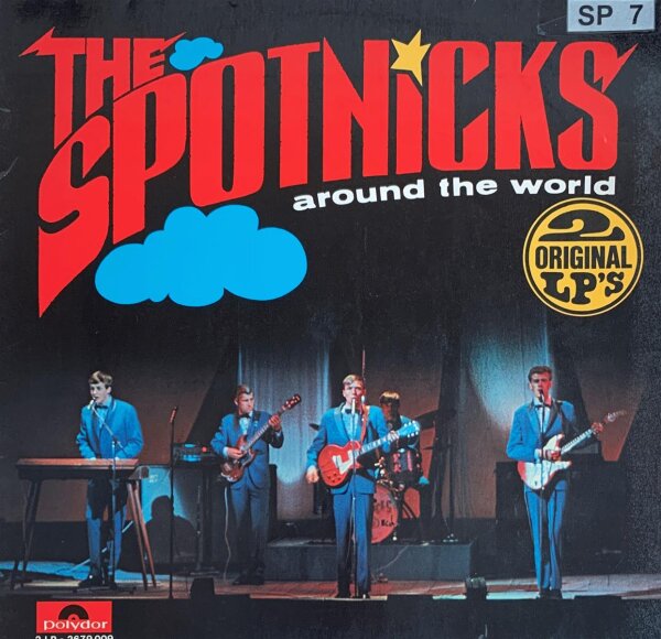 The Spotnicks - The Spotnicks Around The World/Spotlight On The Spotnicks [2LP] | Polydor - 2679 009 | Germany, 1972 | G+/VG+