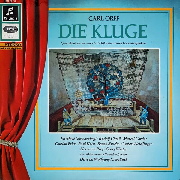 Carl Orff - Die Kluge [Vinyl LP]