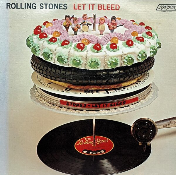 Rolling Stones - Let It Bleed [LP] | London Records - NPS-4 | US, 1969 | EX/