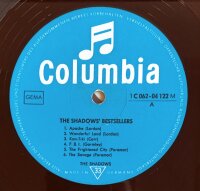 The Shadows  - The Shadows Bestsellers [LP] | Columbia - 1 C 062-04 122 | Germany | G/G+