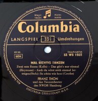 Franz Thon / Erwin Lehn - Mal Richtig Tanzen [Vinyl 10 EP]