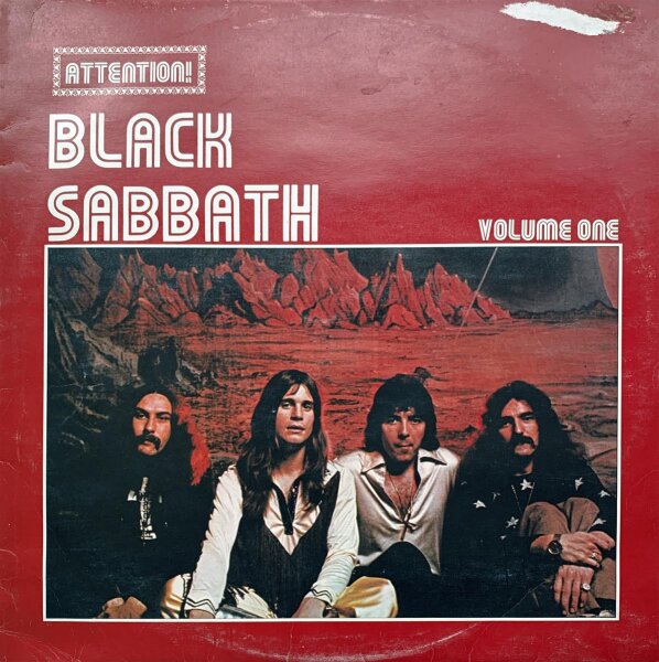 Black Sabbath - Attention! Black Sabbath Volume One [LP] | WWA Records - WWA 100 | UK, 1975 | VG/
