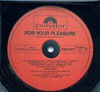 Roxy Music - For Your Pleasure [Vinyl LP]