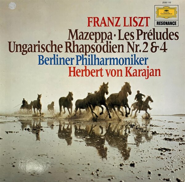Franz Liszt - Mazeppa - Les Preludes [LP] | Deutsche Grammophon - 2535 110 | Germany, 1975 | NM/EX