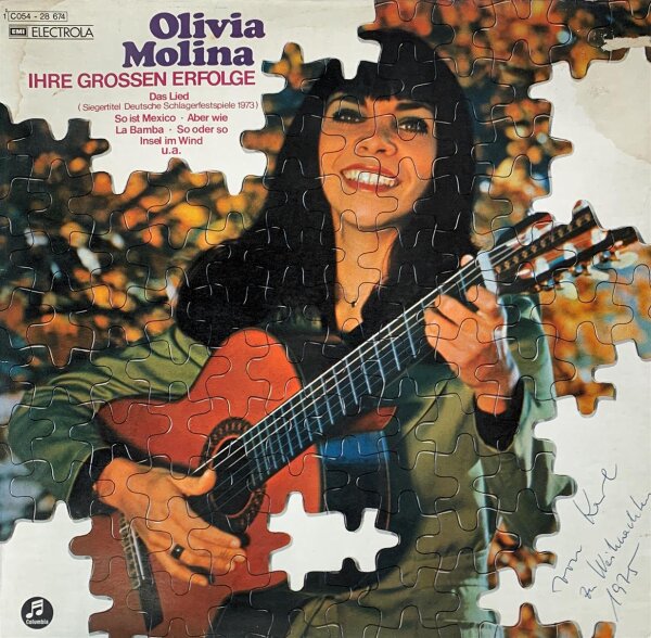 Olivia Molina - Ihre Grossen Erfolge [LP] | EMI Electrola - 1C 054-28 674 | NM/VG