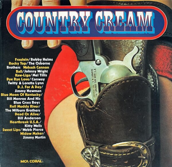 Various - Country Cream [LP] | MCA Coral - 6.22303 | Germany, 1975 | VG/VG