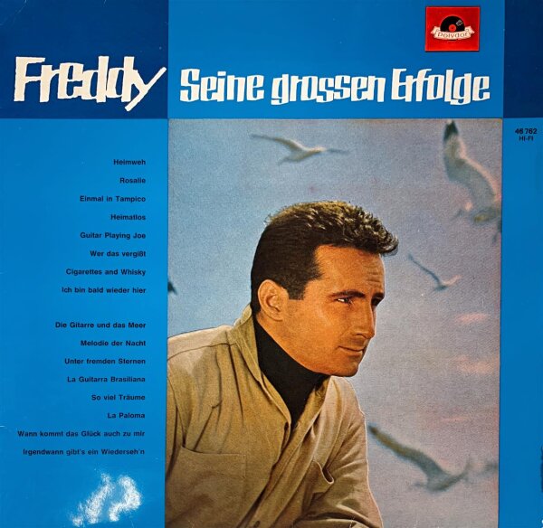 Freddy - Seine Grossen Erfolge [LP] | Polydor - 46 762 | Germany, 1965 | VG/VG