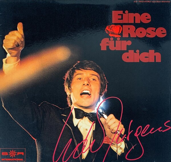 Udo Jürgens - Eine Rose Für Dich [LP] | SR International -  79 523 | Germany, 1969 | VG+/VG