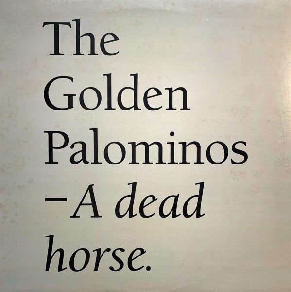 The Golden Palominos - A Dead Horse [LP] | Celluloid - CELL 6138 | US, 1989 | /