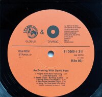 David Peel & The Lower East Side - An Evening With David Peel [Vinyl LP]