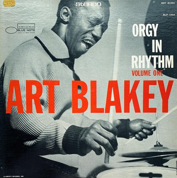 Art Blakey - Orgy In Rhythm (Volume One) [LP] | Blue Note - BST 81554 | Germany, 1960´s | /EX
