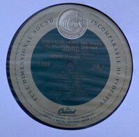 The Hollywood Bowl Symphony Orchestra - Concertos Under The Stars [LP] | Capitol Records - P 8326 | UK, 1957 | /EX