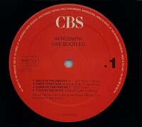 Aerosmith - Live! Bootleg [LP] | CBS - 466733 1 | Europe,...