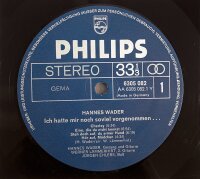 Hannes Wader - Ich Hatte Mir Noch Soviel Vorgenommen [Vinyl LP]