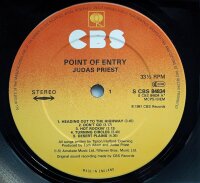 Judas Priest - Point Of Entry [LP] | CBS - 84834 |...