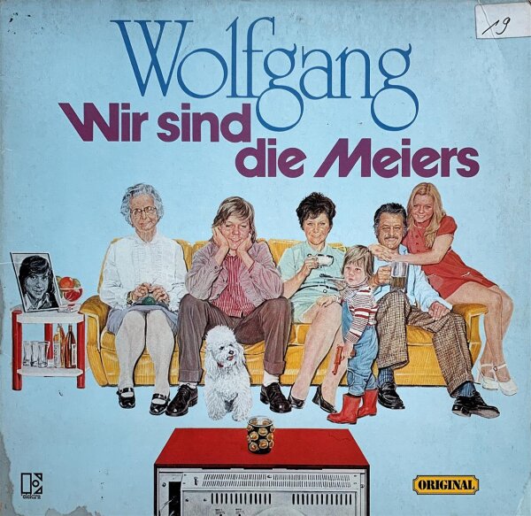 Wolfgang - Wir Sind Die Meiers [LP] | Elektra - ELK 42 142 | Germany, 1973 | VG/VG-