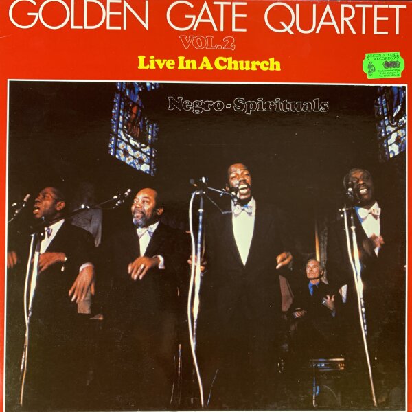 The Golden Gate Quartet - Live In A Church Vol. 2 [LP] | Happy Bird - B 90070 | Germany | NM/EX