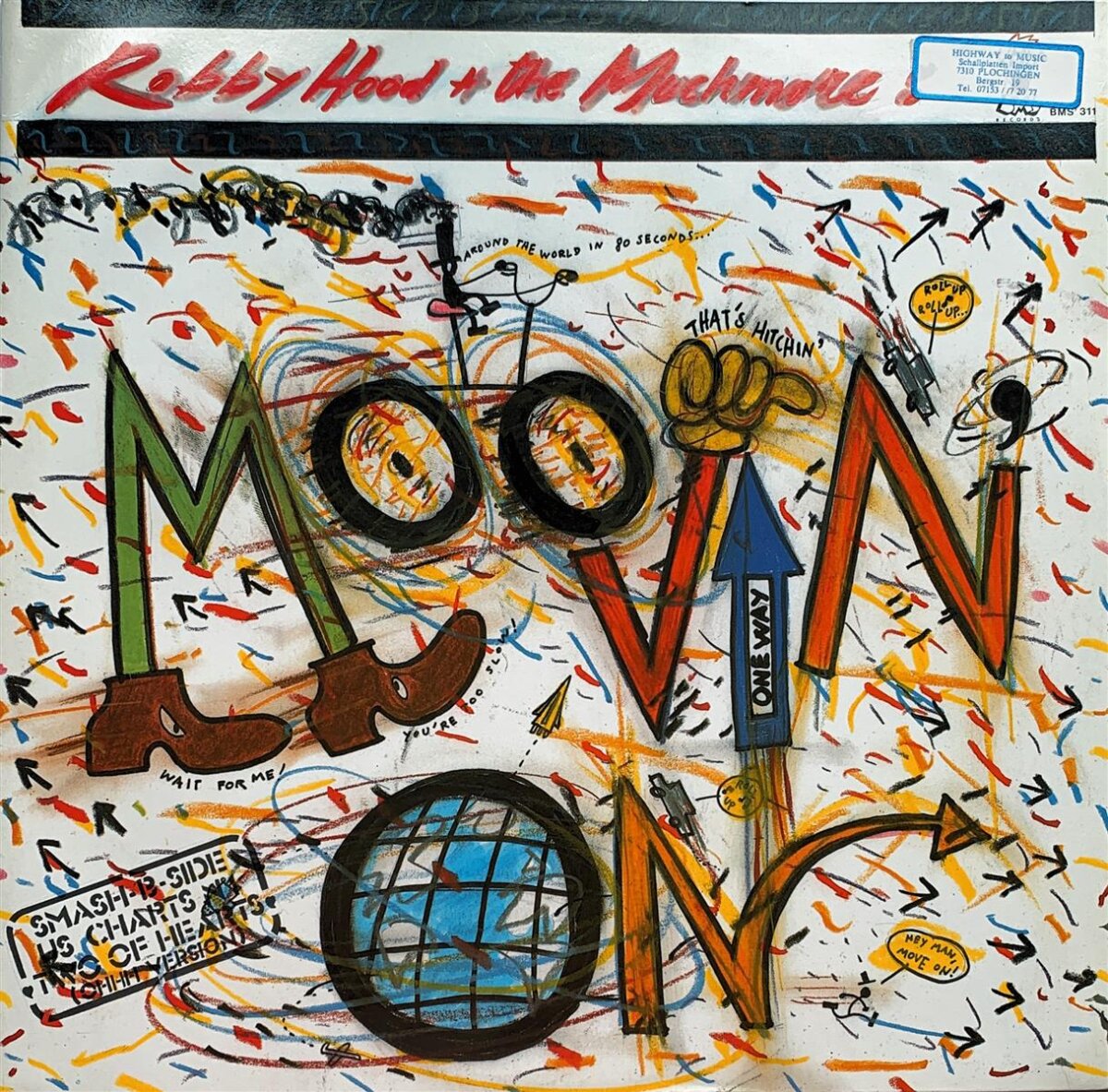 Robby Hood And The Much More - Moovin' On [12'' Maxi] | BMS Records ...