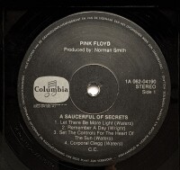 Pink Floyd - A Saucerful Of Secrets [LP] | Columbia - 1C...