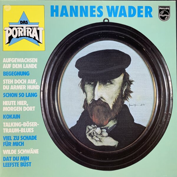 Hannes Wader - Das Portrait [LP] | Philips - 6305 313 | Germany, 1976 | NM/EX