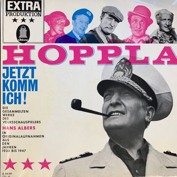 Hans Albers - Hoppla Jetzt Komm Ich! [LP] | Odeon - O 83 321 | Germany | VG+/VG
