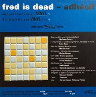 Fred Is Dead - Adhésif [LP] | Hausmusik  - hm 027 | Germany, 1998 | NM/EX