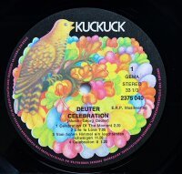 Deuter - Celebration [LP] | KuckKuck - 2375 040 | EX/EX
