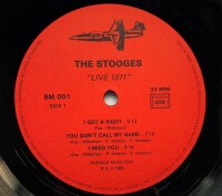 The Stooges - Live 1971 [LP] | Paradox - BM 001 | EX/EX
