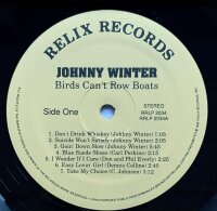 Johnny Winter - Birds Cant Row Boats [Vinyl LP]