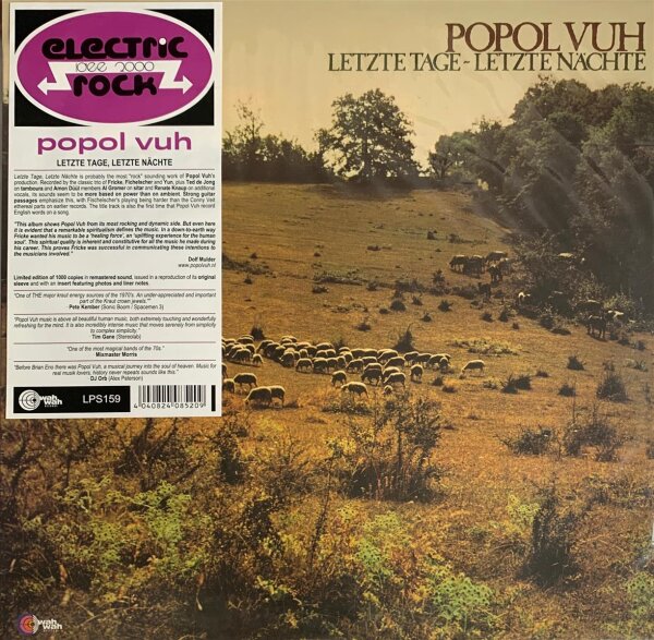 Popol Vuh - Letzte Tage - Letzte Nächte [LP] | Wah Wah Records  - LPS159 | Spain, 2015 | M/M