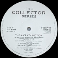 The Nice - The Nice Collection [2LP] | Castle Communications - CCSLP 106 | EX/NM