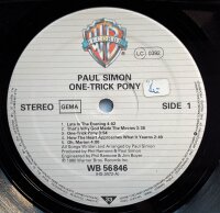 Paul Simon - One-Trick Pony [Vinyl LP]