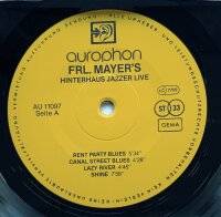 FRL. Mayers Hinterhaus - Jazzer [Vinyl LP]