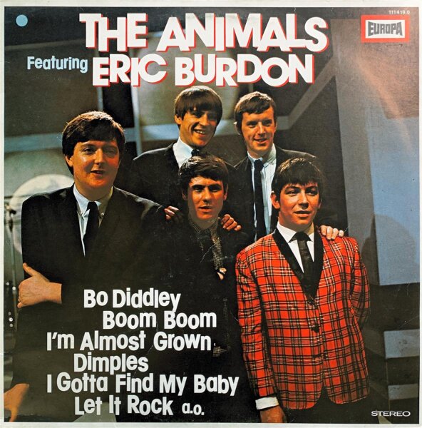 The Animals Featuring Eric Burdon - Same [LP] | Europa  - 111 419.0 | Germany | VG/EX