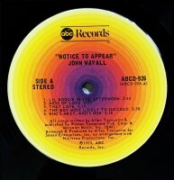 John Mayall - Notice To Appear [Vinyl LP]