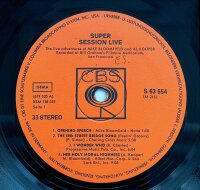 Mike Bloomfield & Al Kooper - Super Session Live! [LP] | CBS - S 66216 | Germany, 1968 | G/G