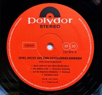 Chansons, Franz Josef Degenhardt - spiel nicht mit den Schmuddel kindern  [Vinyl LP]