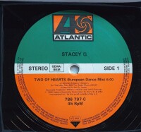 Stacey Q - Two Of Hearts [LP] | Atlantic - 786 797-0 | VG+/VG