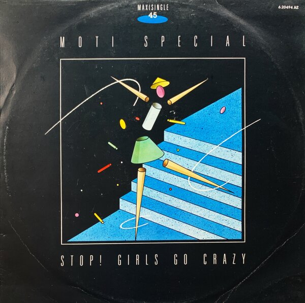 Moti Special - Stop! Girls Go Crazy [12 Maxi] | Teldec - 6.20494 | Germany, 1985 | VG+/VG