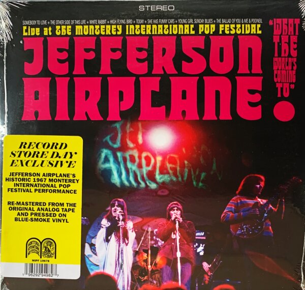 Jefferson Airplane - Live At The Monterey International Pop Festival [Vinyl LP]
